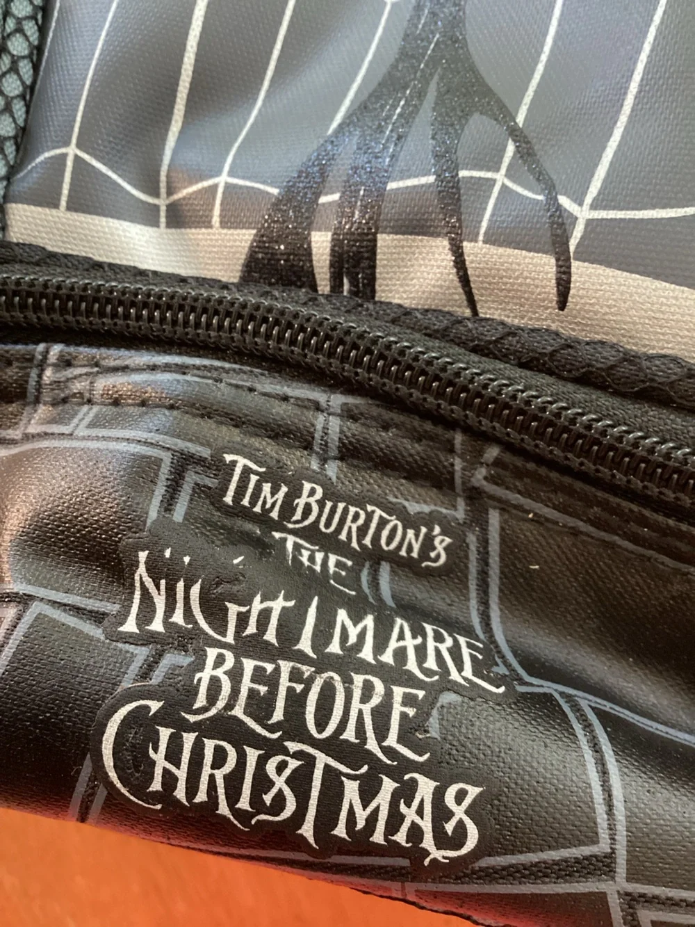 Disney Nightmare Before Christmas Coffin Shaped Insulated Lunch Box Backpack